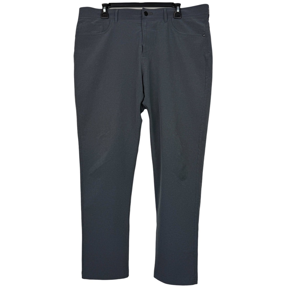 Public Rec Dealmaker 5 Pocket Pants Mens 38x30 Straight Leg Stretch Gray No Bull